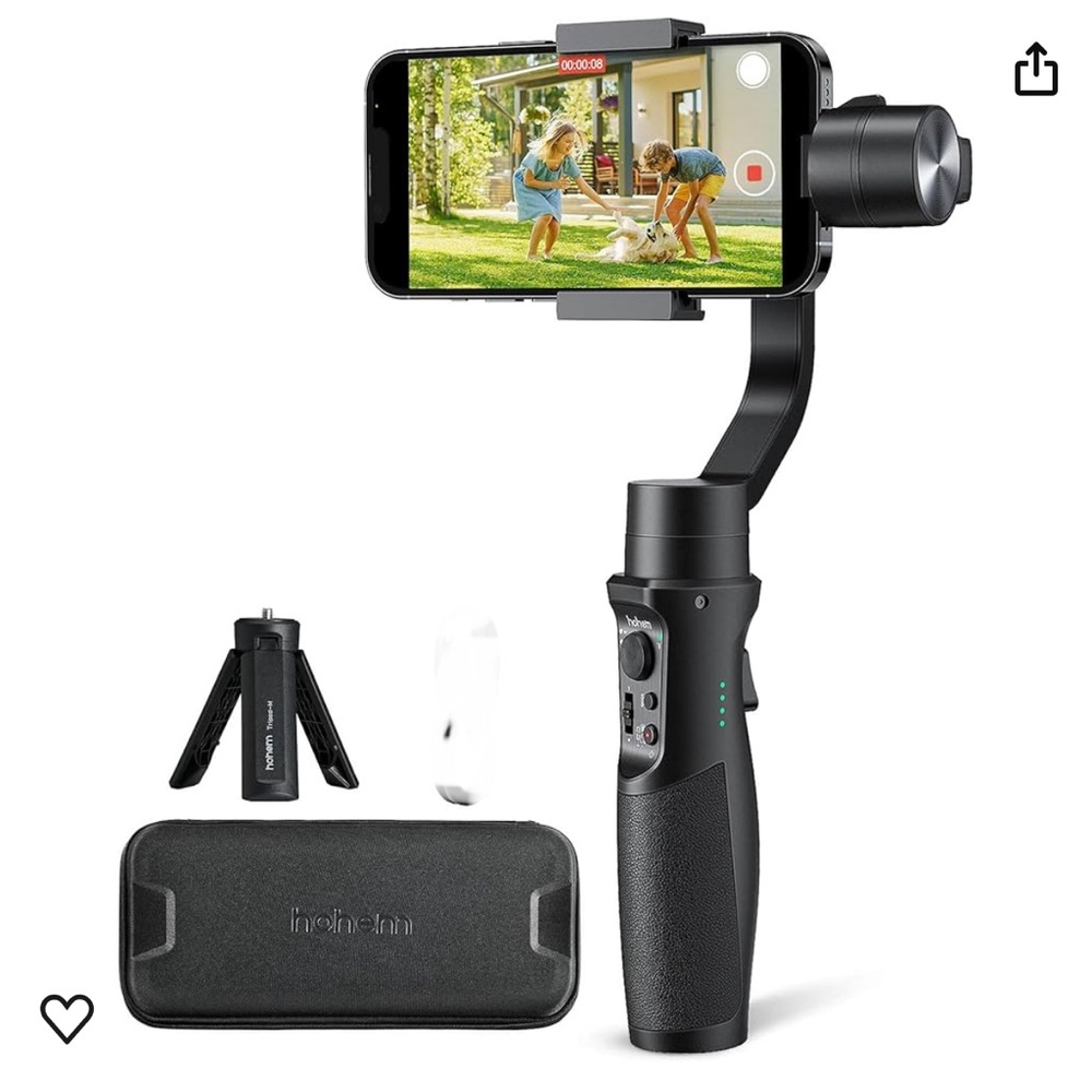 3-Axis Gimbal Stabilizer For Smartphone With 3D Inception Sport Mode NIB